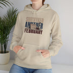 Survived Another February   – Premium Hoodie