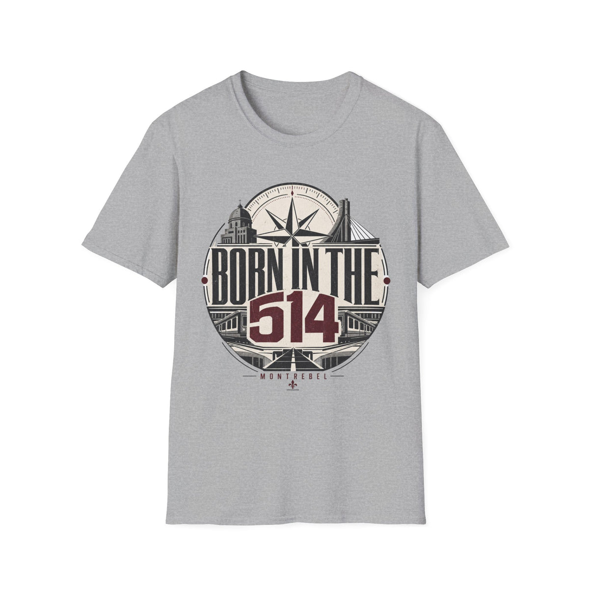 Copy of 514 Distressed Athletic T-Shirt