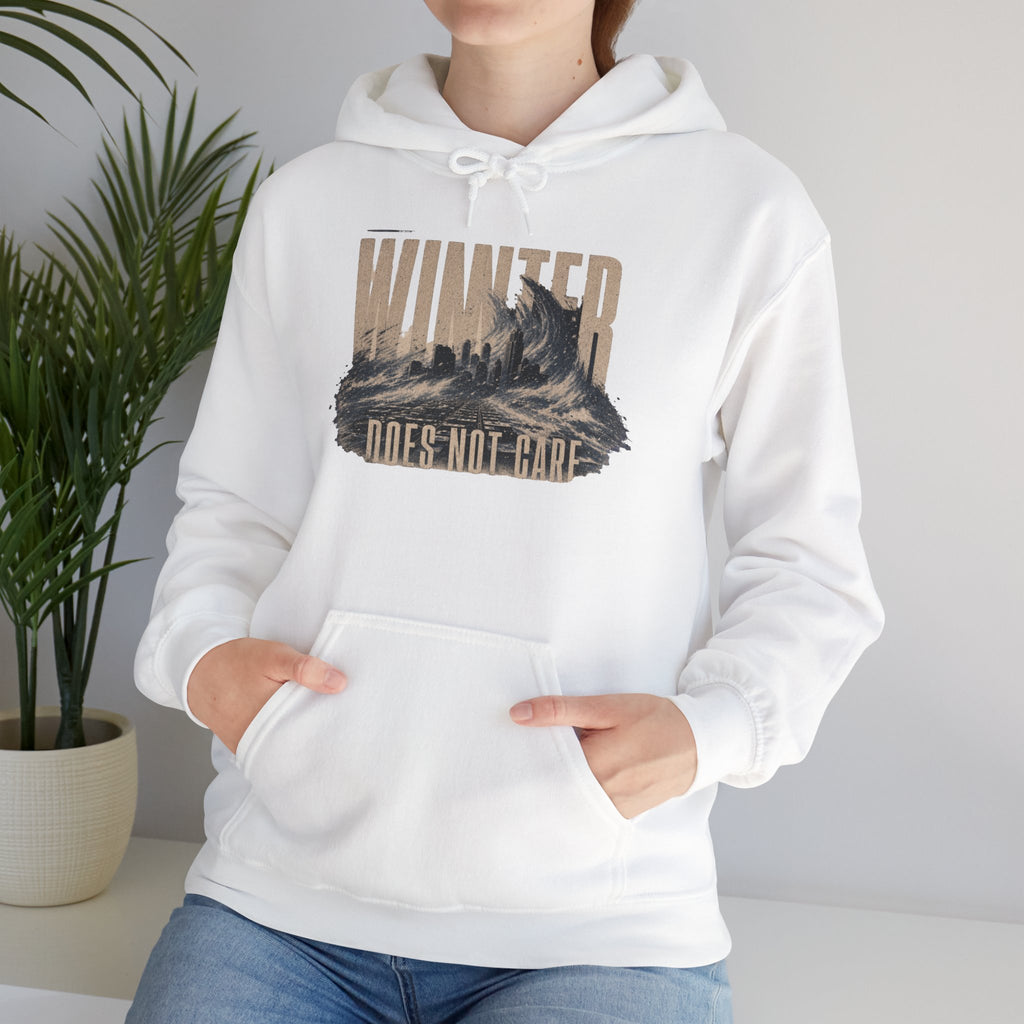 Winter doesn't care   – Premium Hoodie