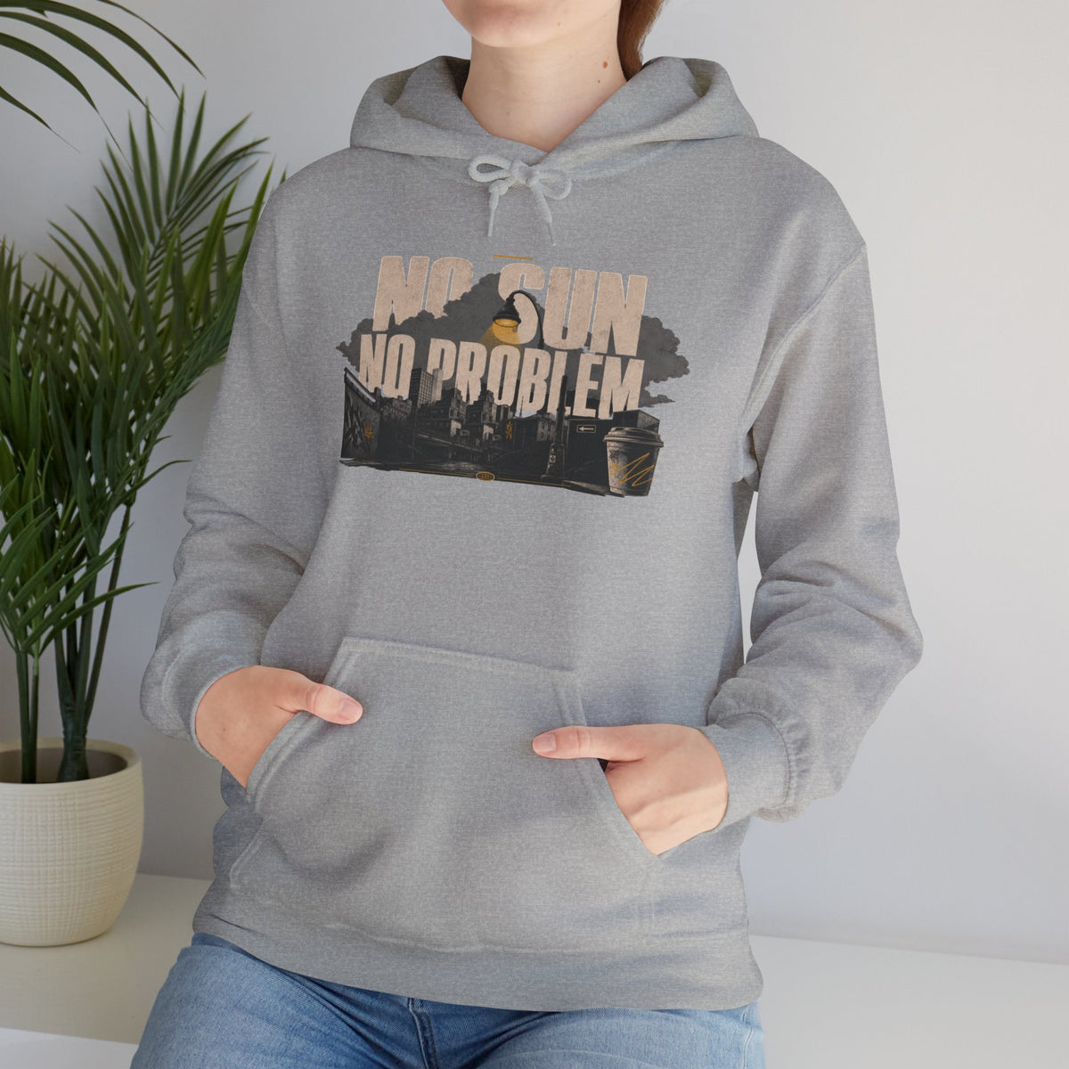 NO SUN TOWN   – Premium Hoodie