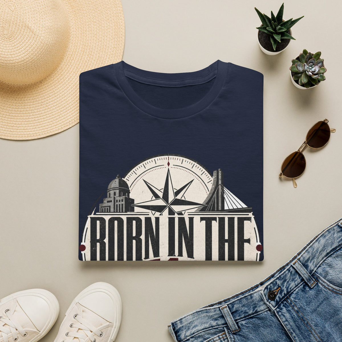 Copy of 514 Distressed Athletic T-Shirt