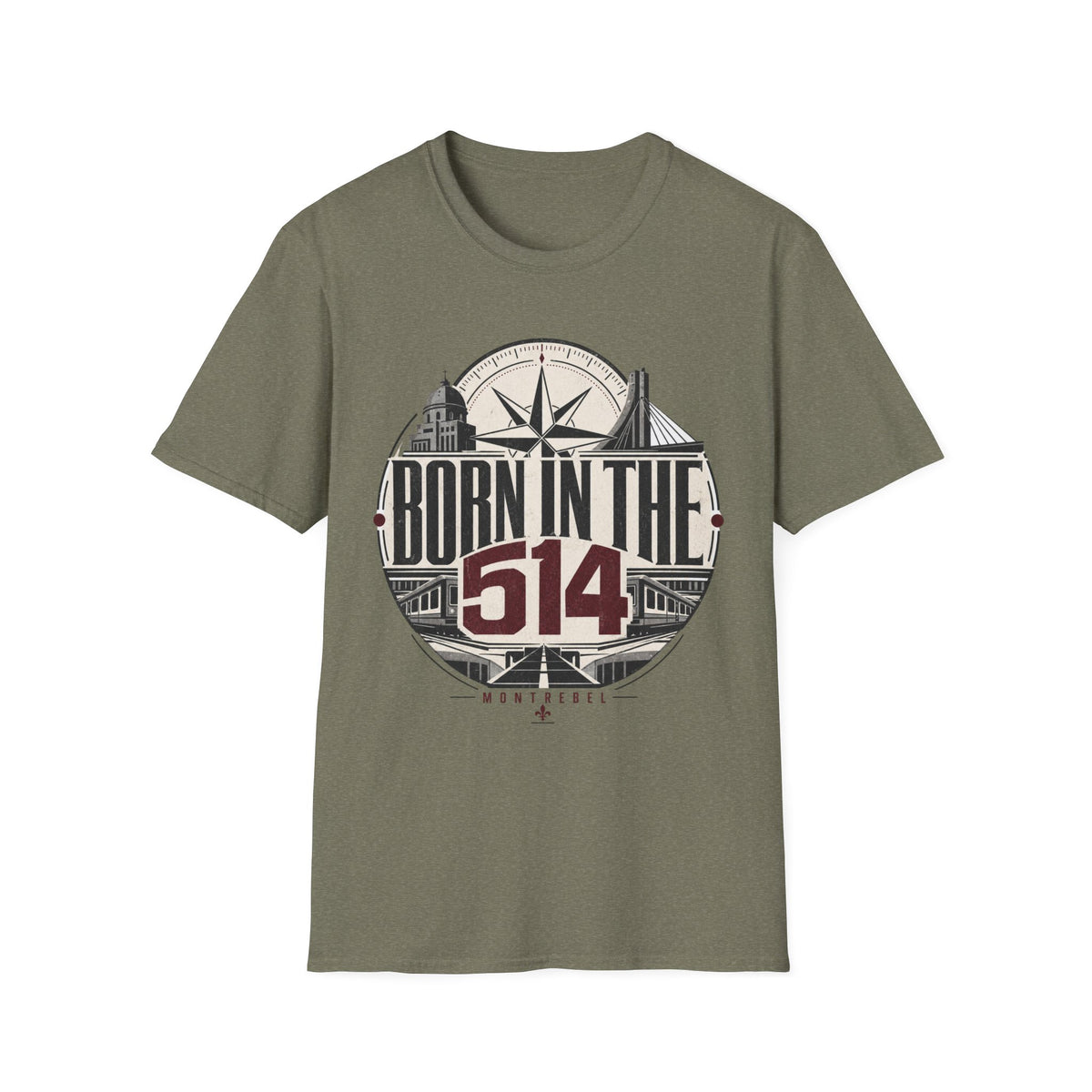 Copy of 514 Distressed Athletic T-Shirt