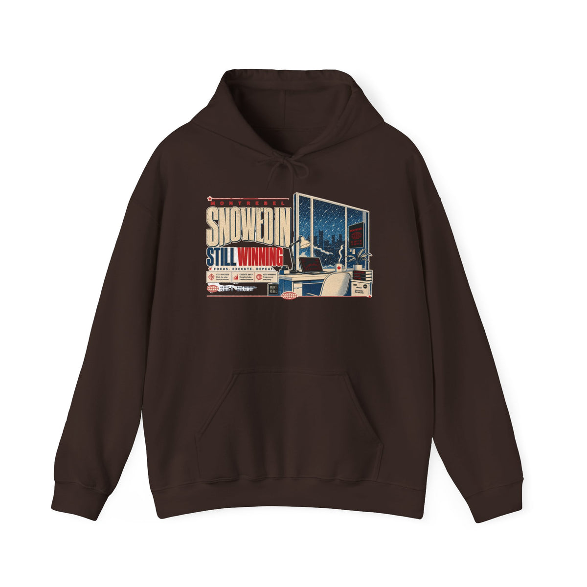 SNOWED IN  – Premium Hoodie