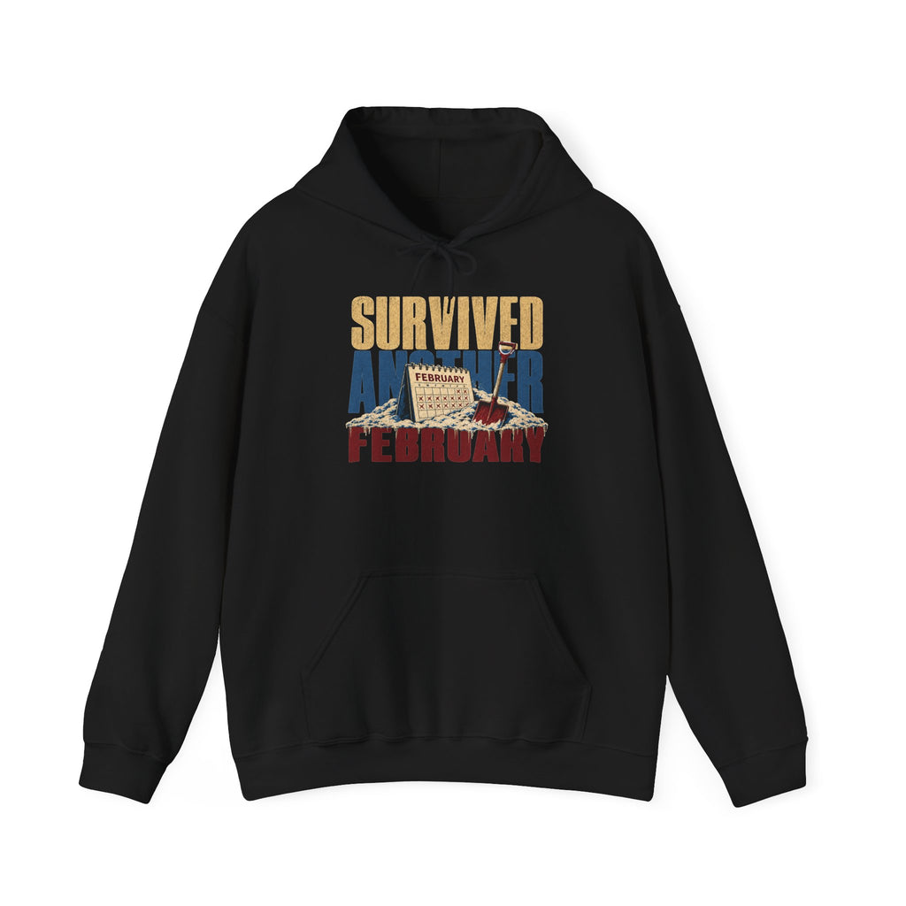 Survived Another February   – Premium Hoodie