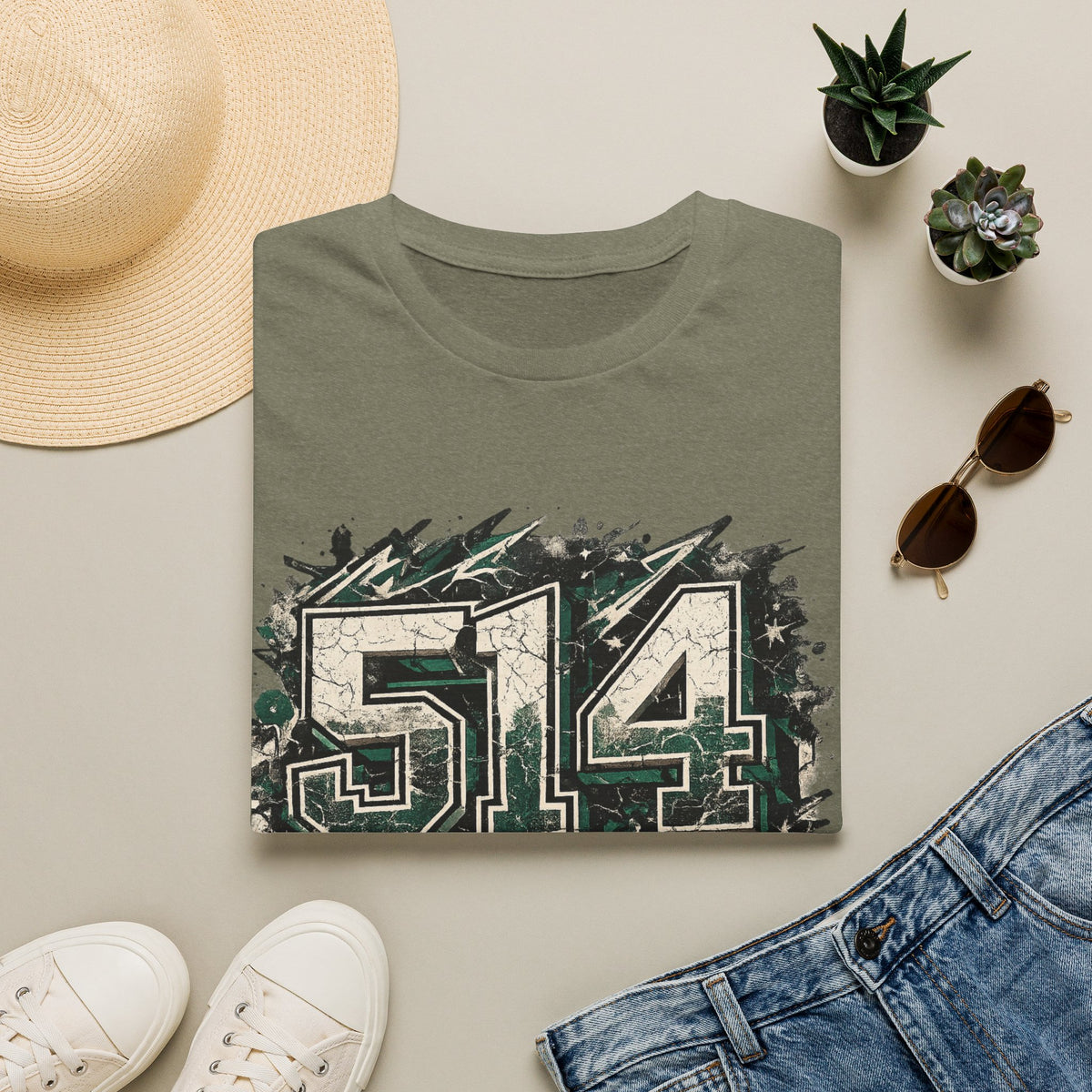 514 Distressed Athletic T-Shirt
