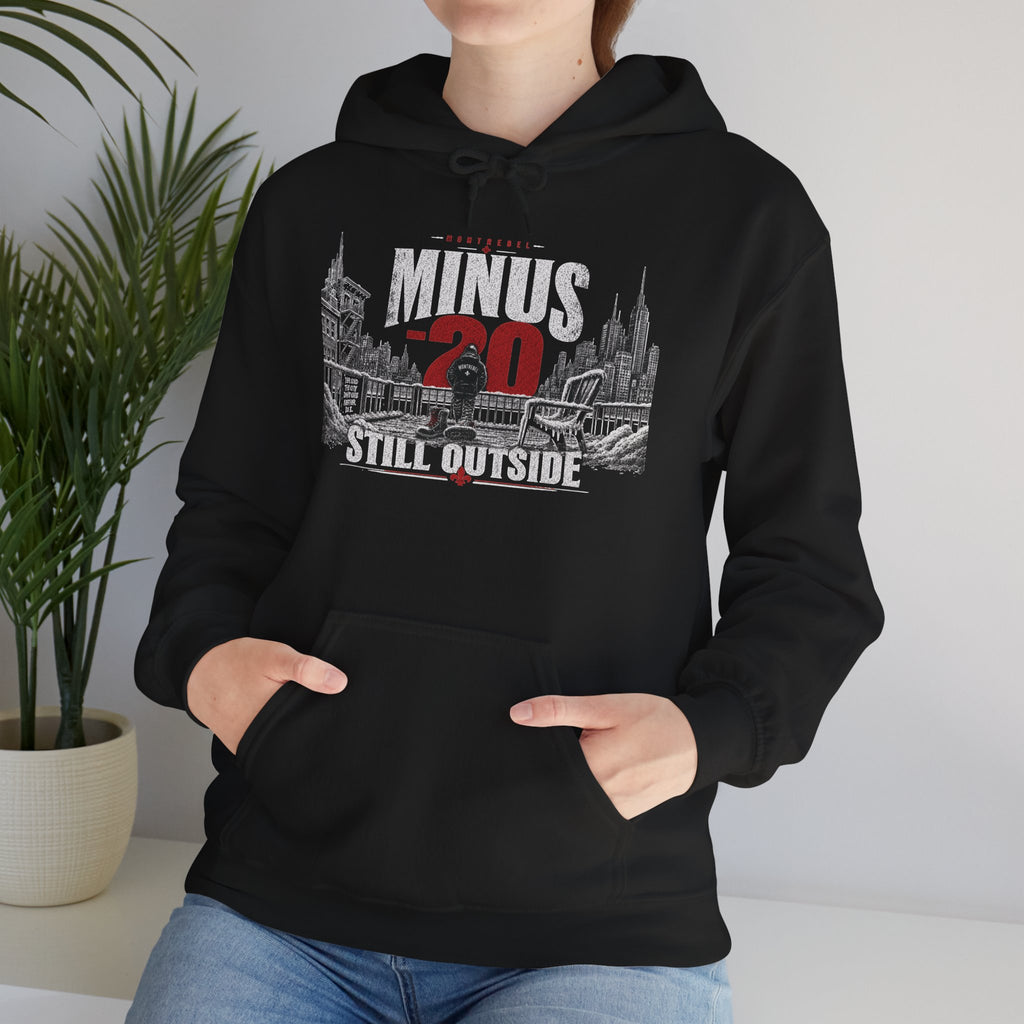 -20 STILL OUTSIDE Hoodie – Premium Hoodie