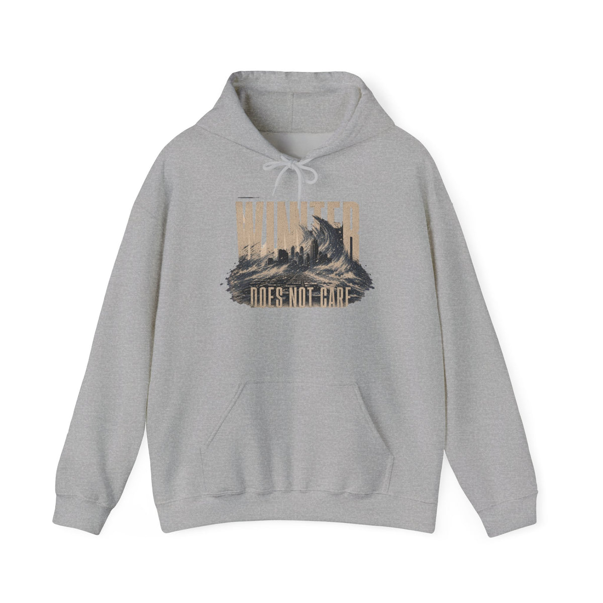 Winter doesn't care   – Premium Hoodie