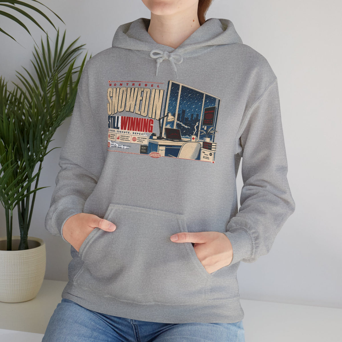 SNOWED IN  – Premium Hoodie