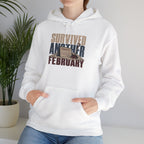 Survived Another February   – Premium Hoodie