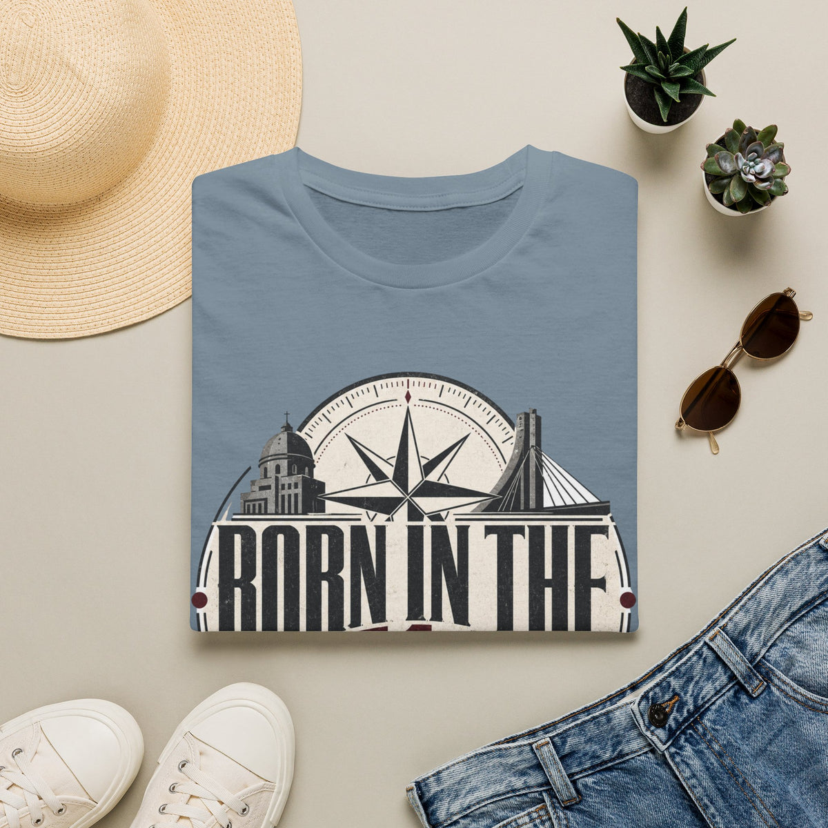 Copy of 514 Distressed Athletic T-Shirt