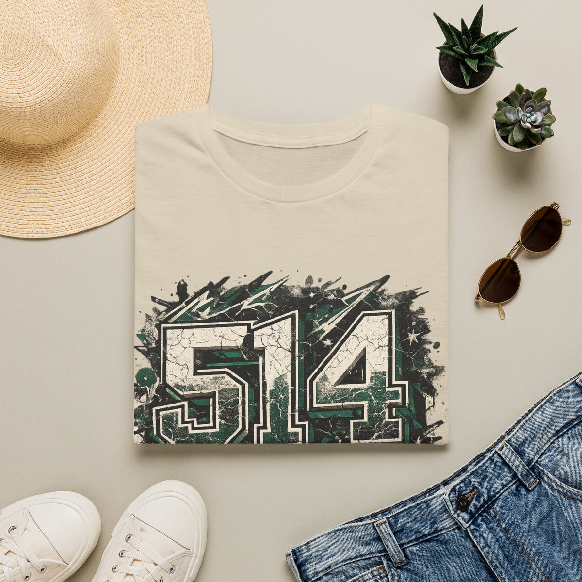 514 Distressed Athletic T-Shirt