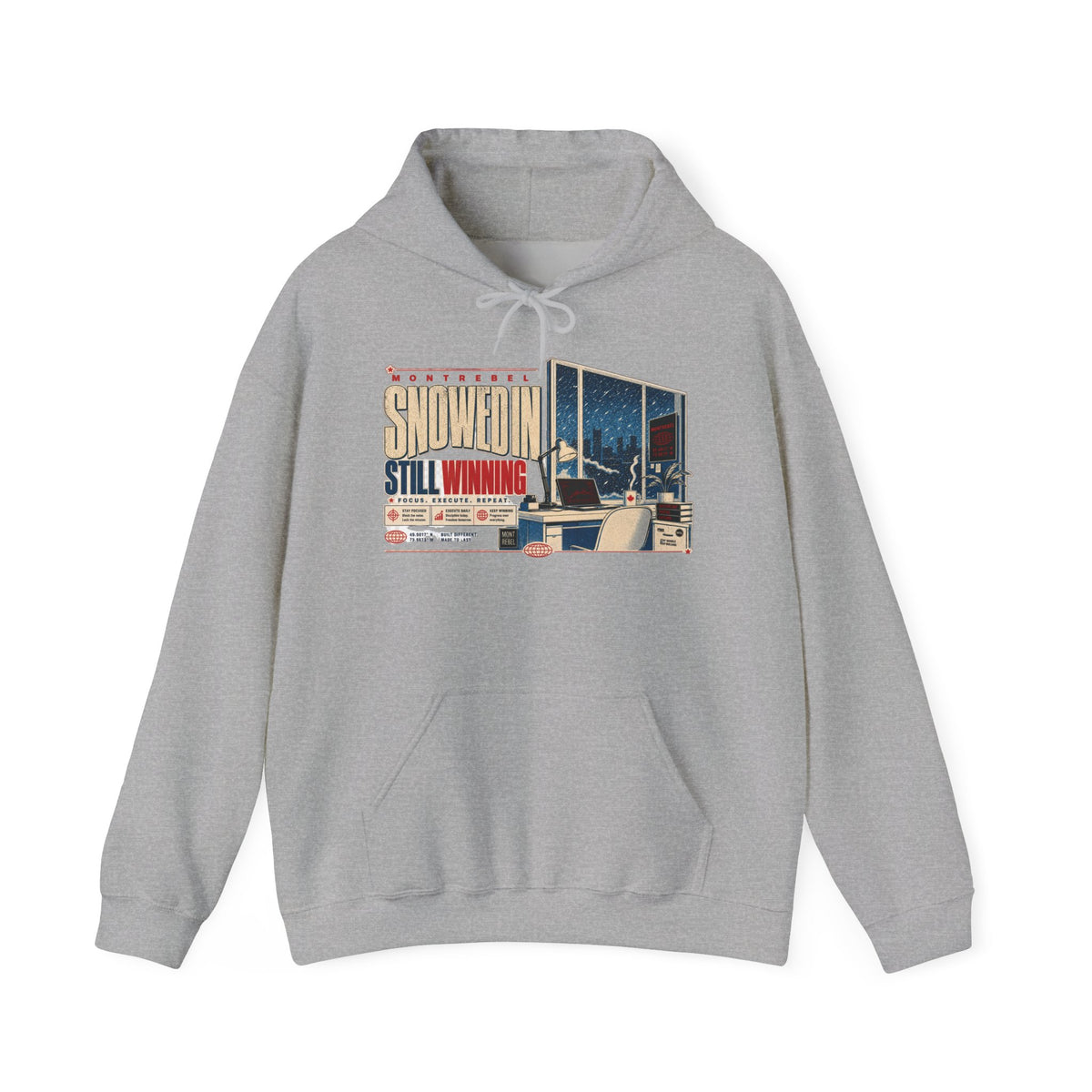 SNOWED IN  – Premium Hoodie