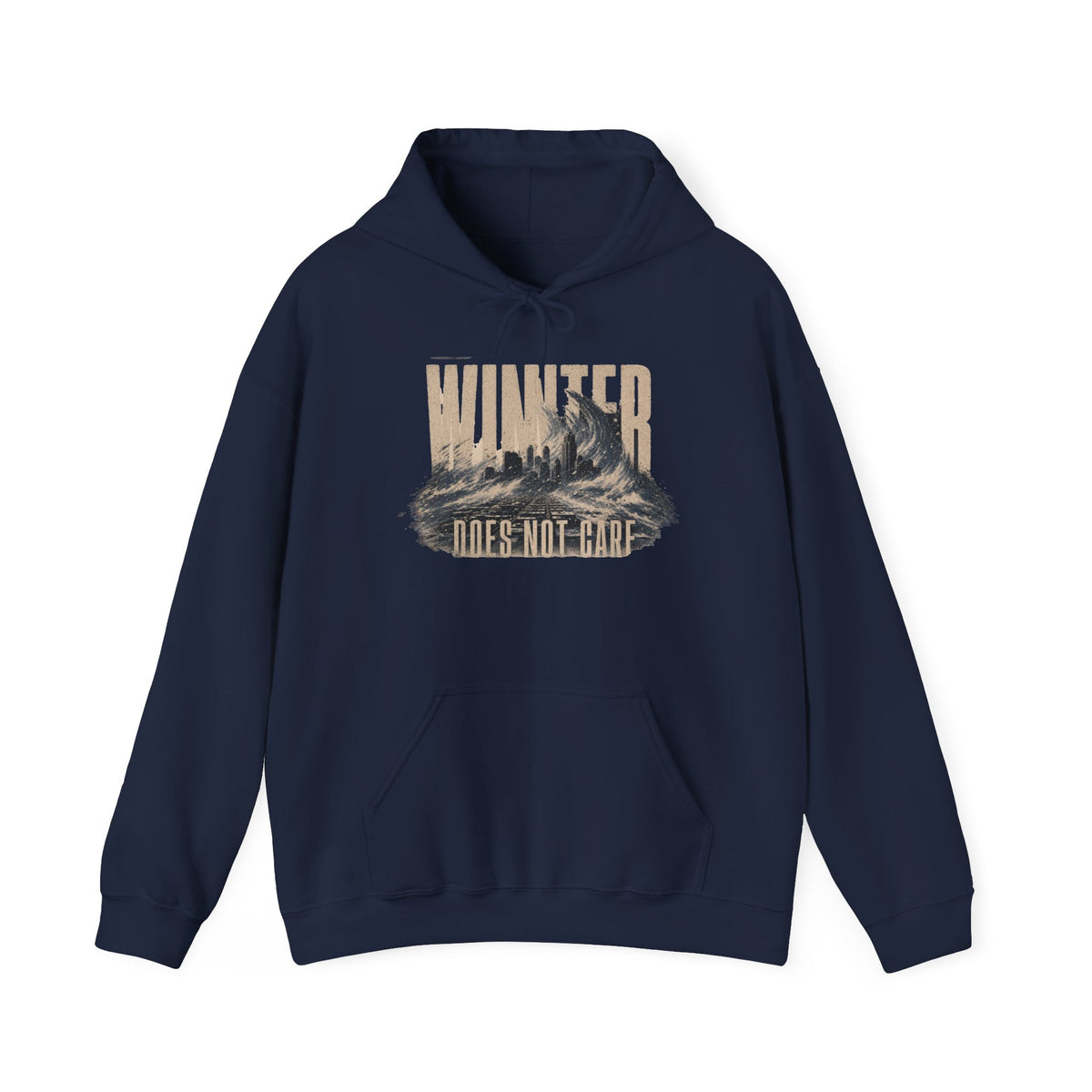 Winter doesn't care   – Premium Hoodie