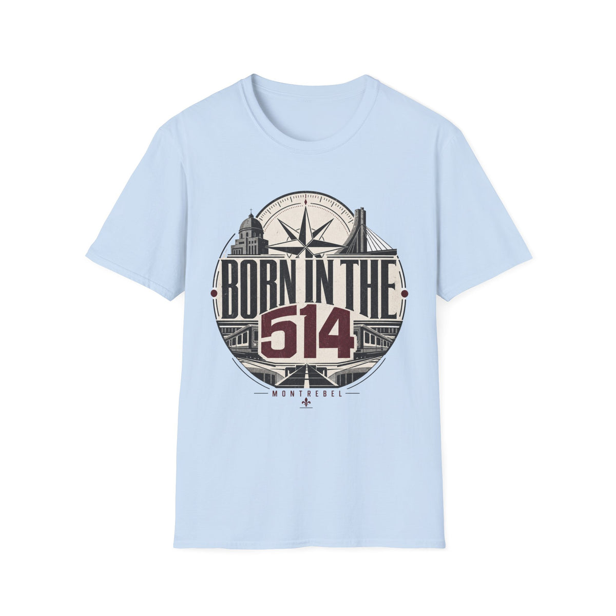Copy of 514 Distressed Athletic T-Shirt