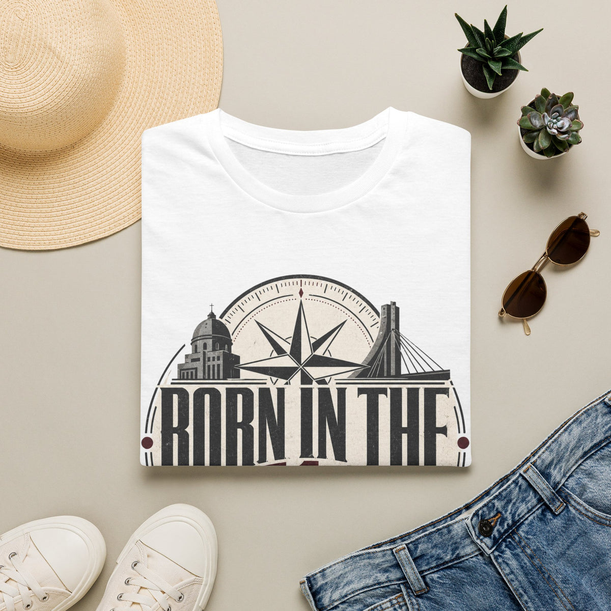 Copy of 514 Distressed Athletic T-Shirt