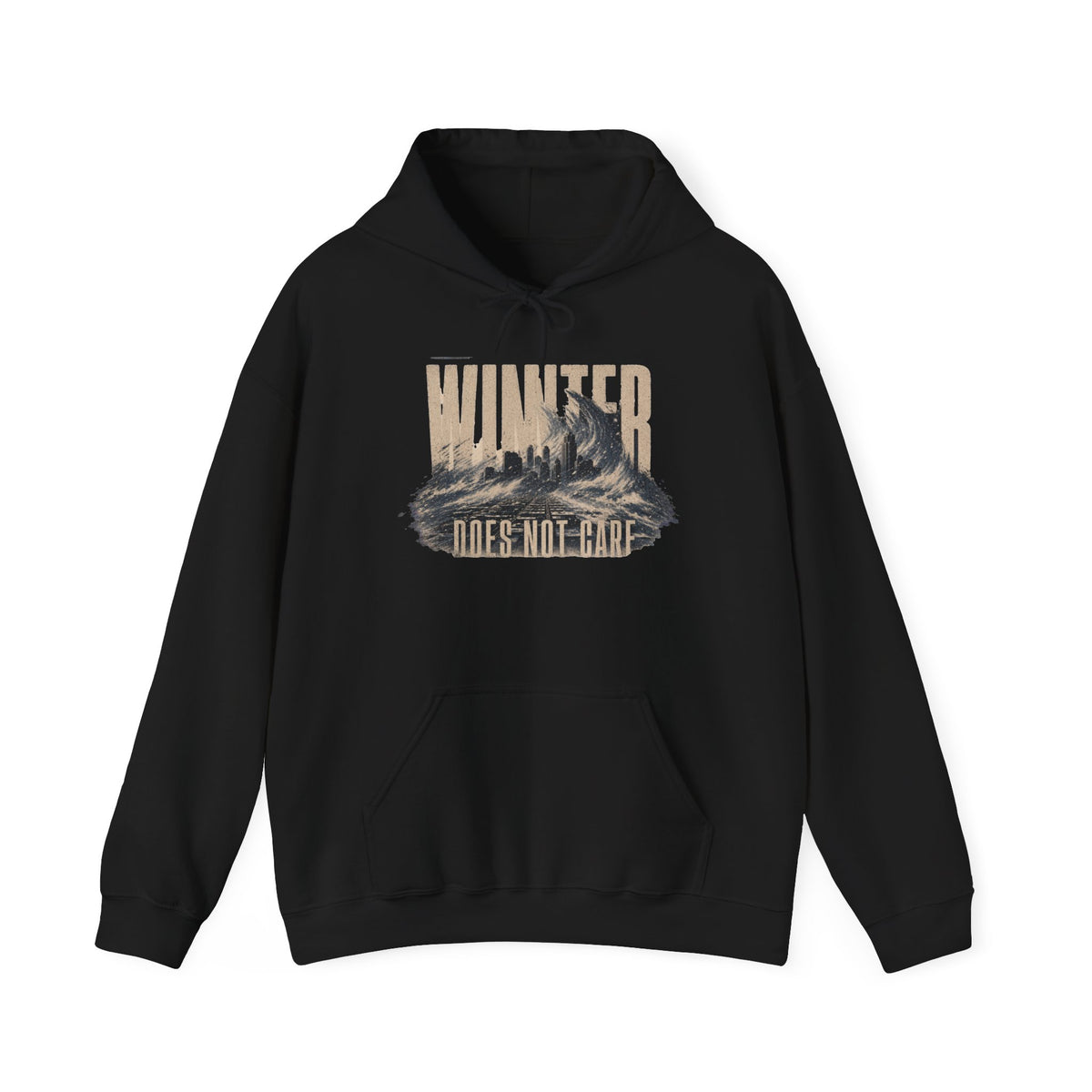 Winter doesn't care   – Premium Hoodie