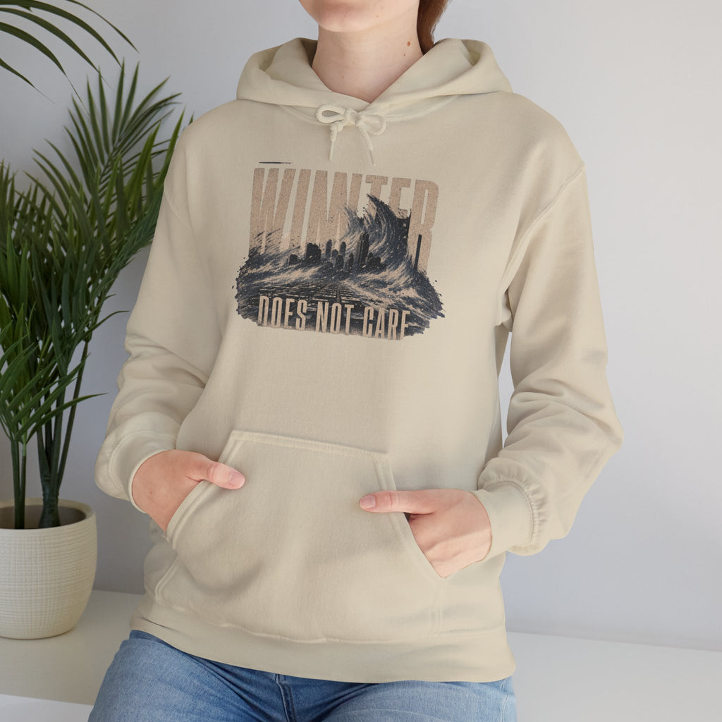 Winter doesn't care   – Premium Hoodie
