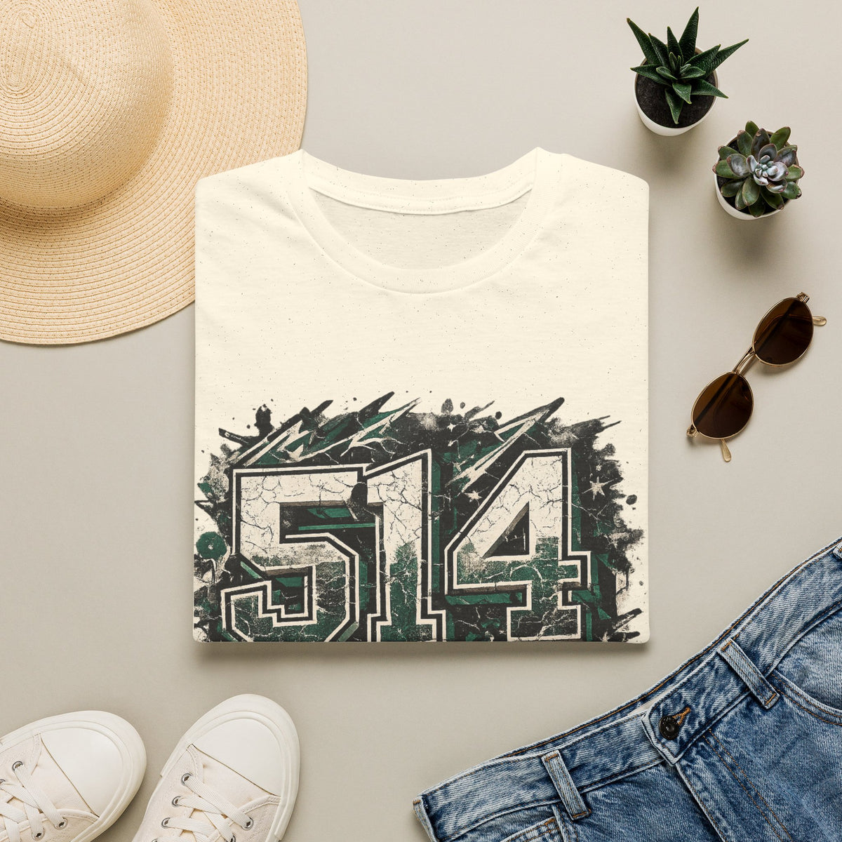 514 Distressed Athletic T-Shirt