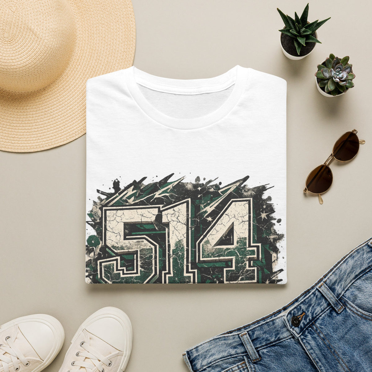 514 Distressed Athletic T-Shirt