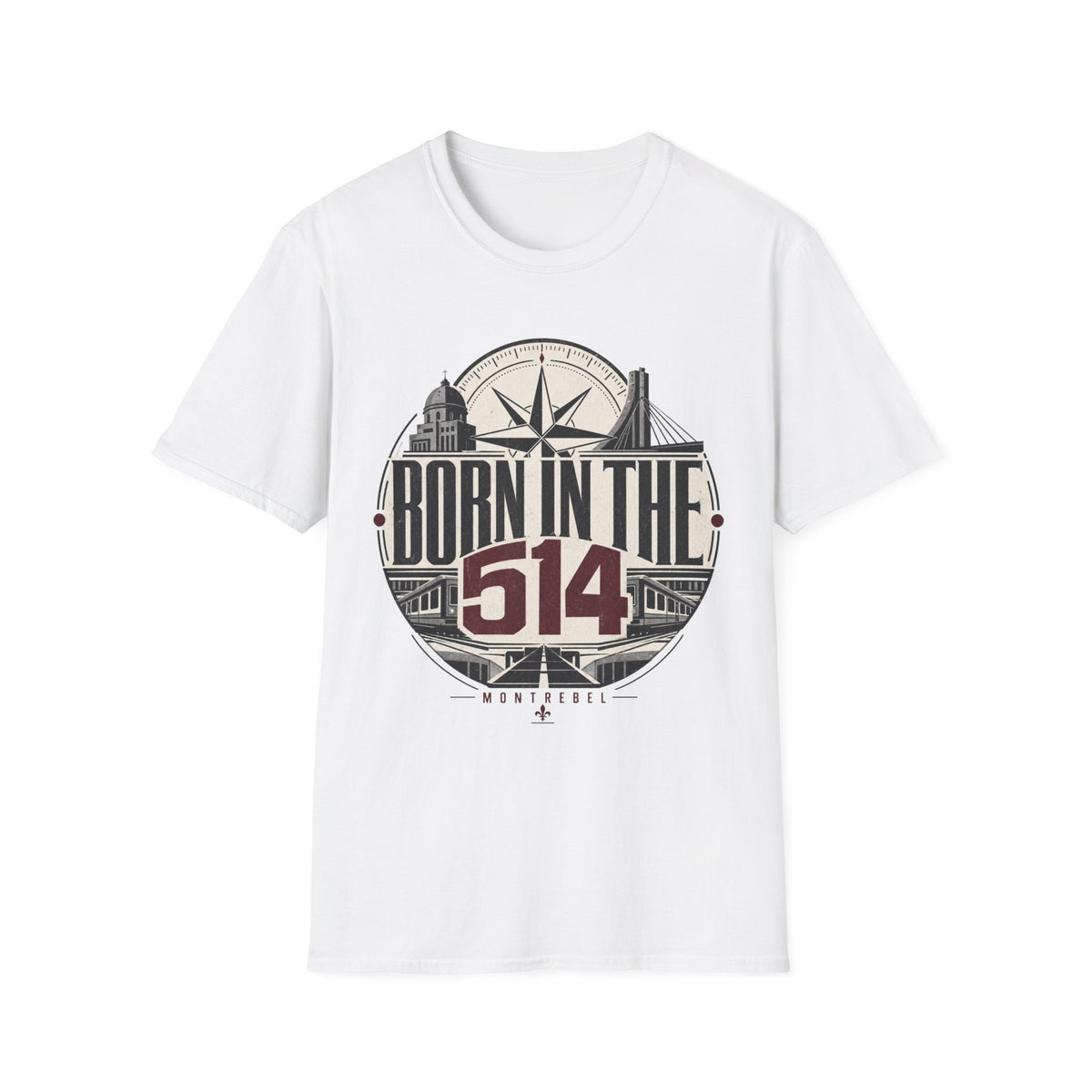 Copy of 514 Distressed Athletic T-Shirt