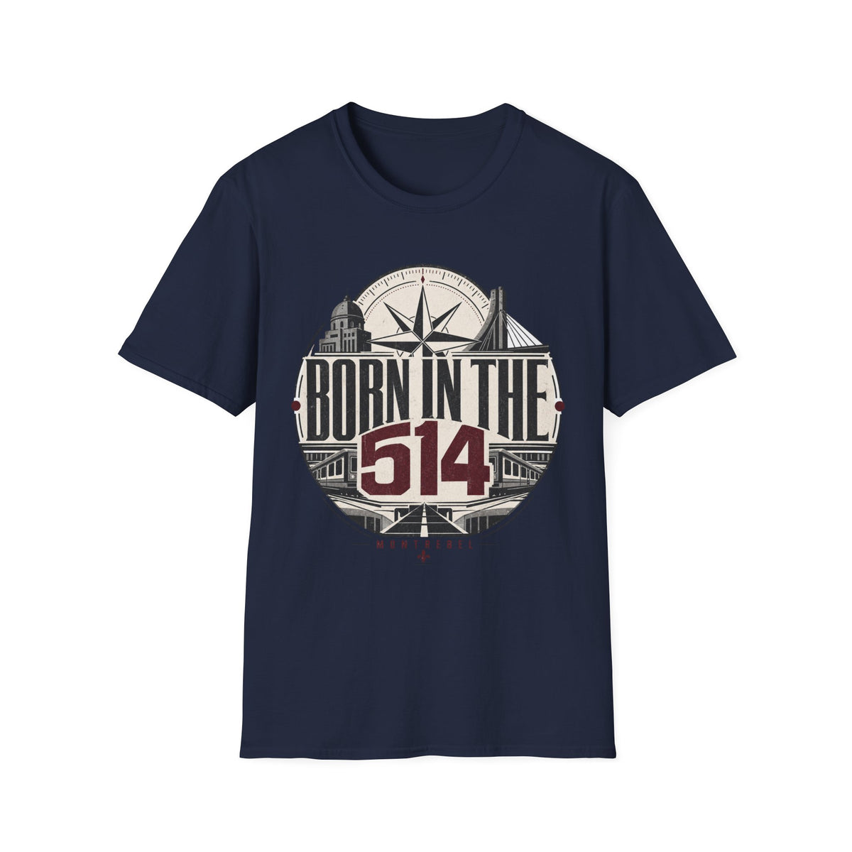 Copy of 514 Distressed Athletic T-Shirt