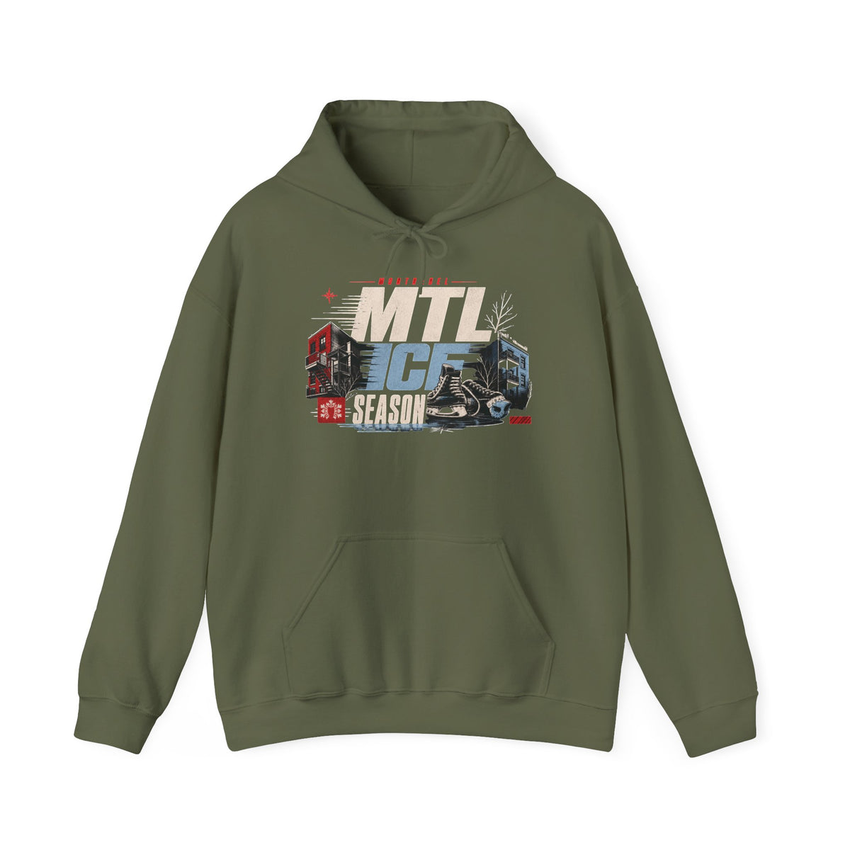 Icy MTL   – Premium Hoodie