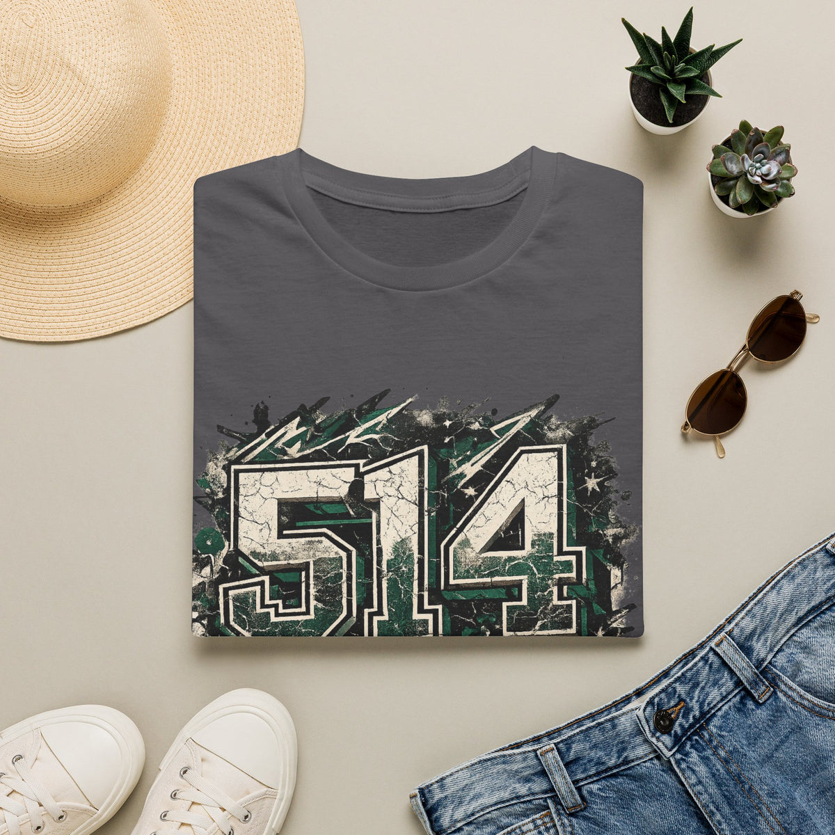 514 Distressed Athletic T-Shirt