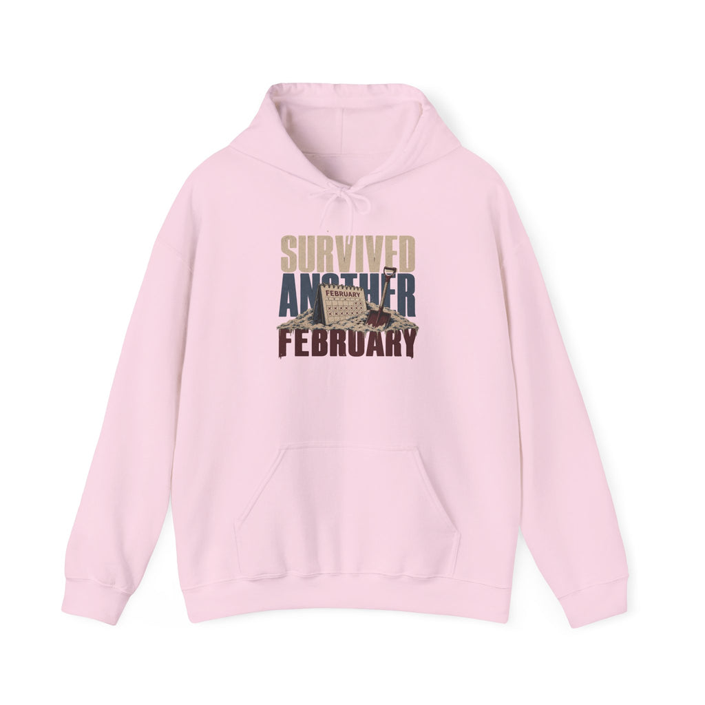 Survived Another February   – Premium Hoodie