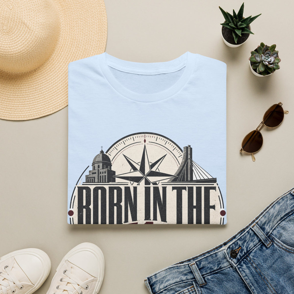 Copy of 514 Distressed Athletic T-Shirt