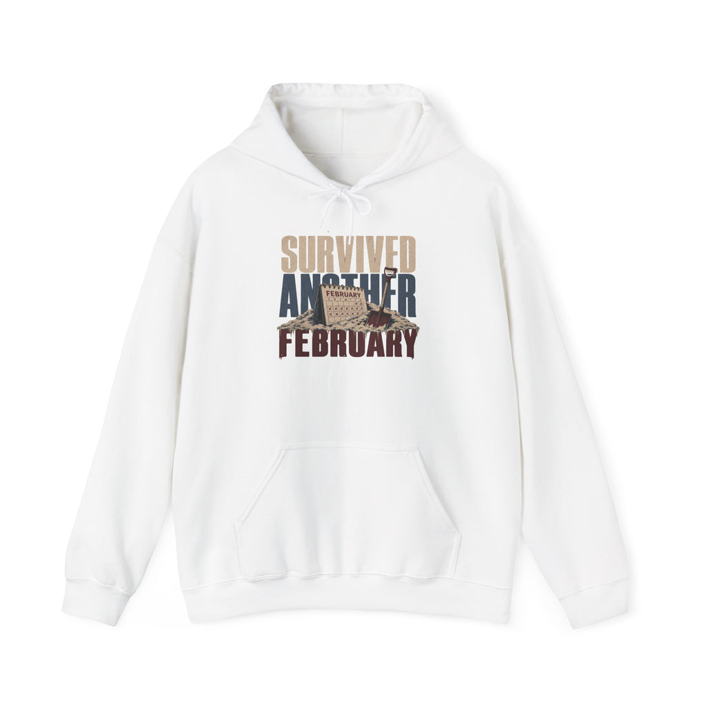 Survived Another February   – Premium Hoodie