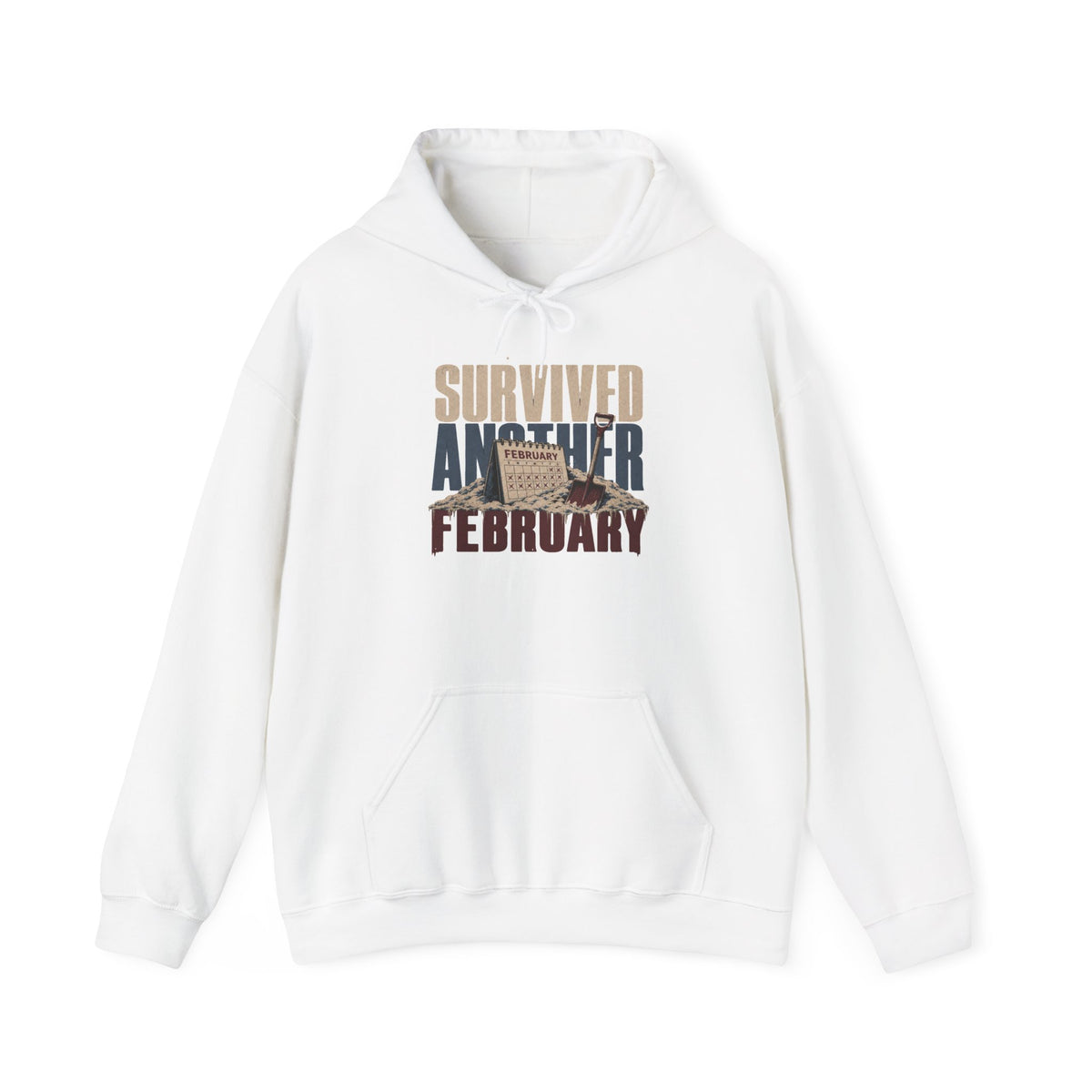 Survived Another February   – Premium Hoodie