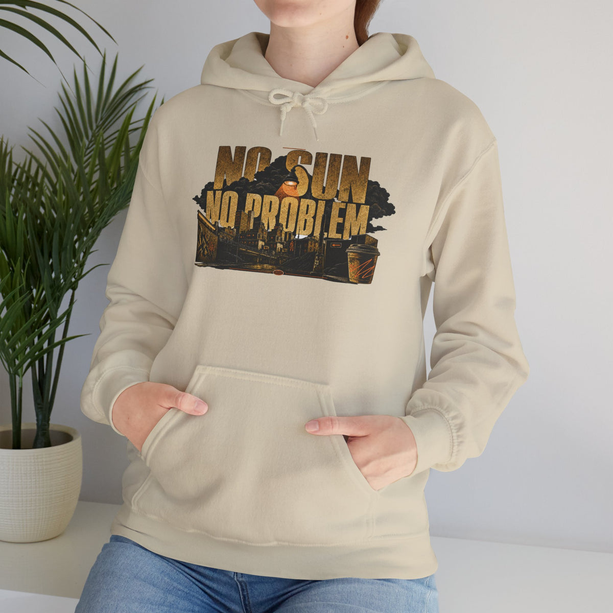 NO SUN TOWN   – Premium Hoodie