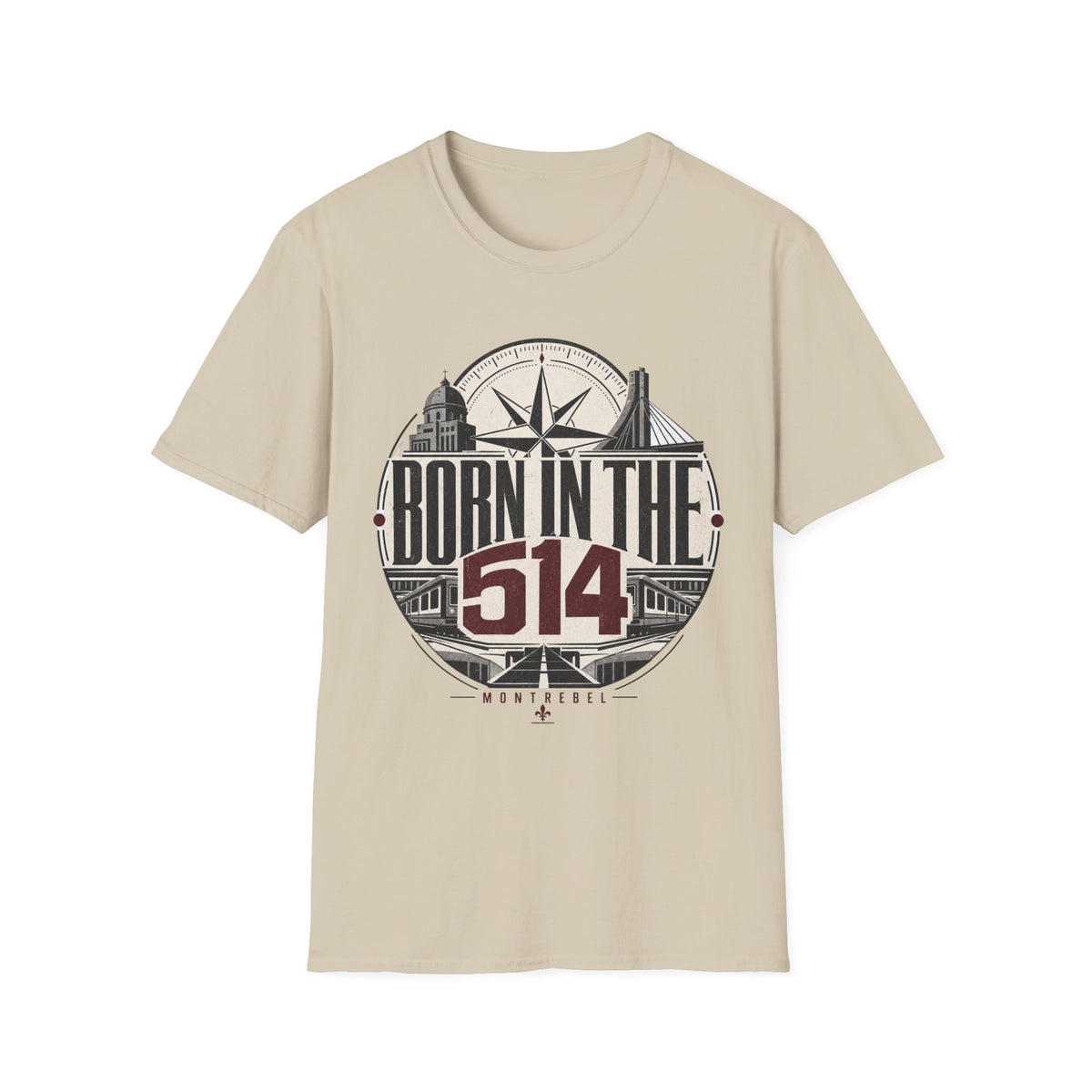 Copy of 514 Distressed Athletic T-Shirt