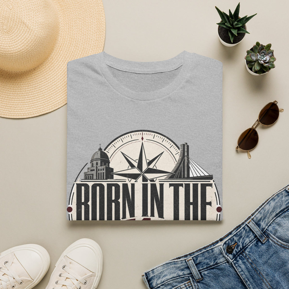 Copy of 514 Distressed Athletic T-Shirt