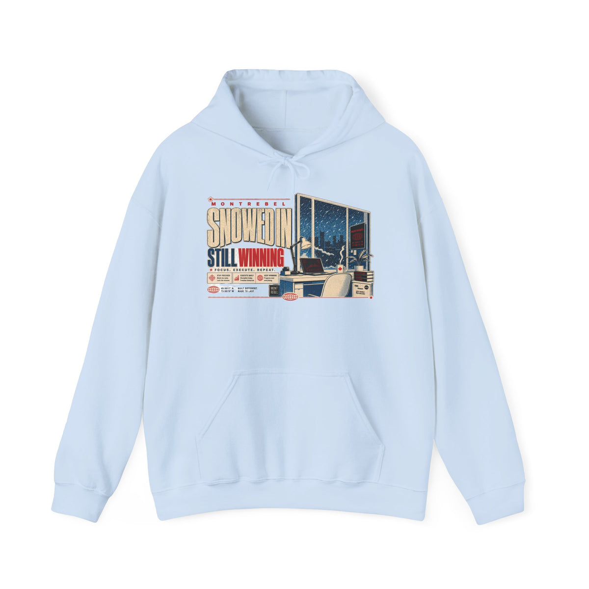 SNOWED IN  – Premium Hoodie