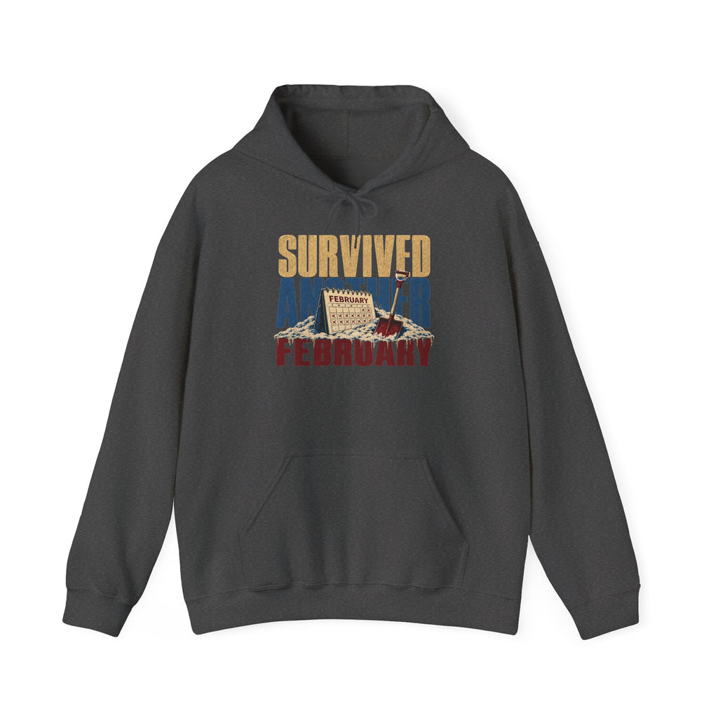 Survived Another February   – Premium Hoodie