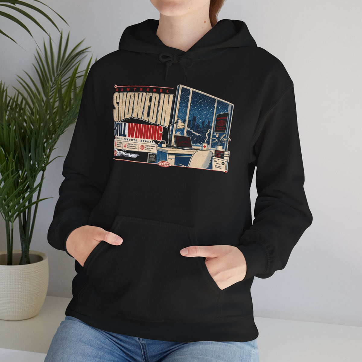 SNOWED IN  – Premium Hoodie