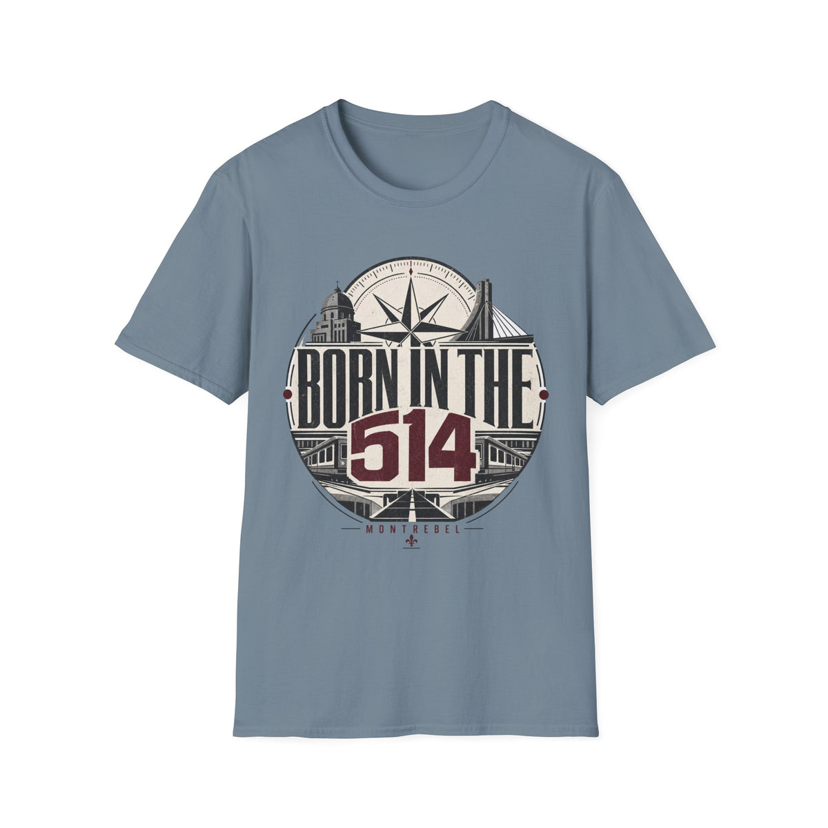 Copy of 514 Distressed Athletic T-Shirt