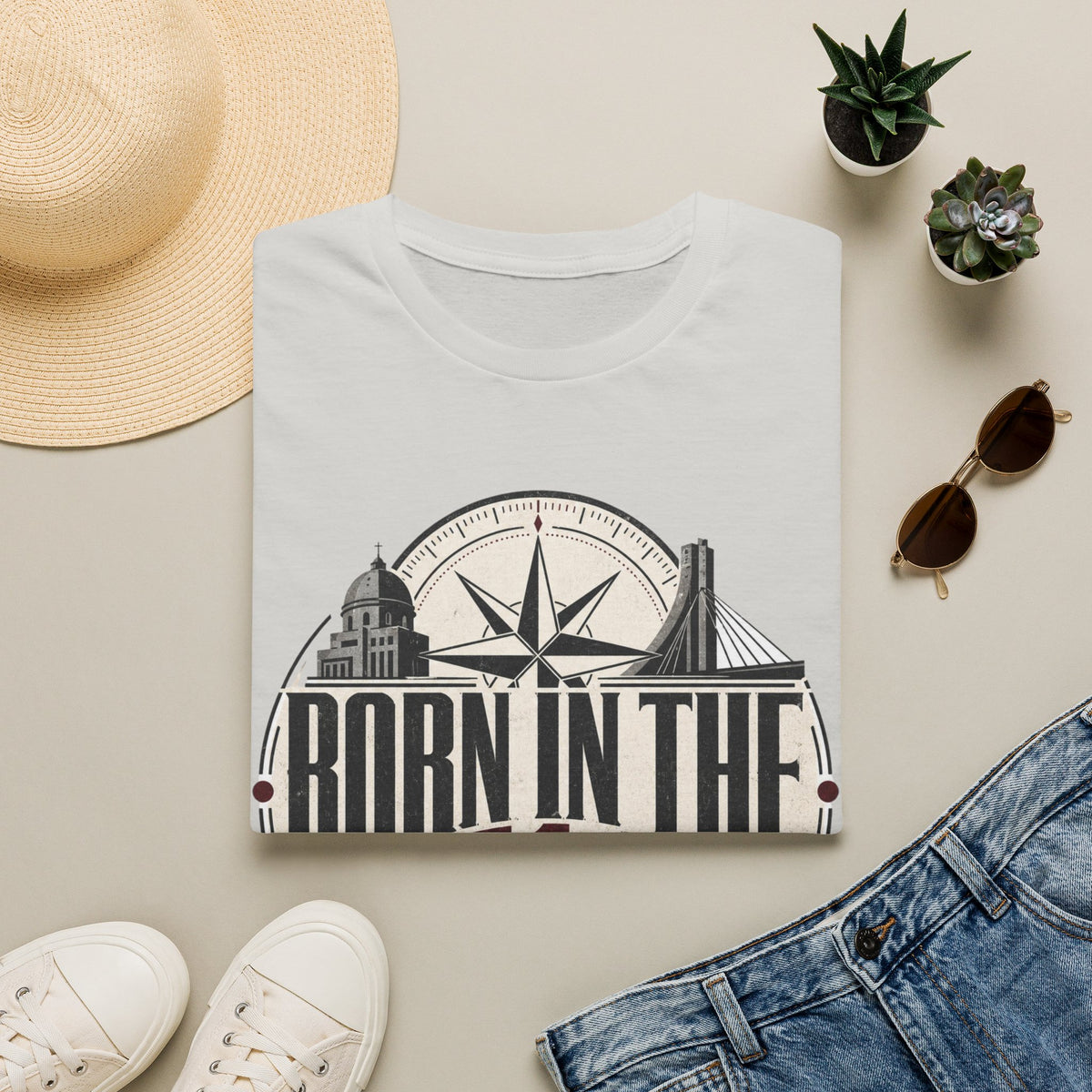 Copy of 514 Distressed Athletic T-Shirt